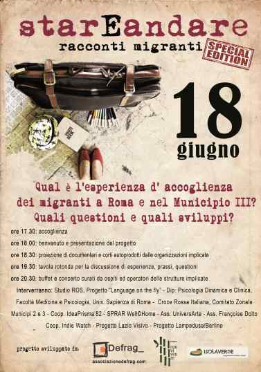 STARE ANDARE 18 giugn